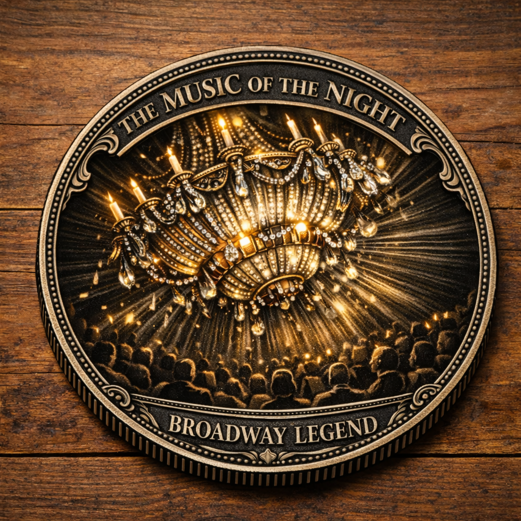 🎭The Phantom of the Opera™ – Broadway Legend Commemorative Coin