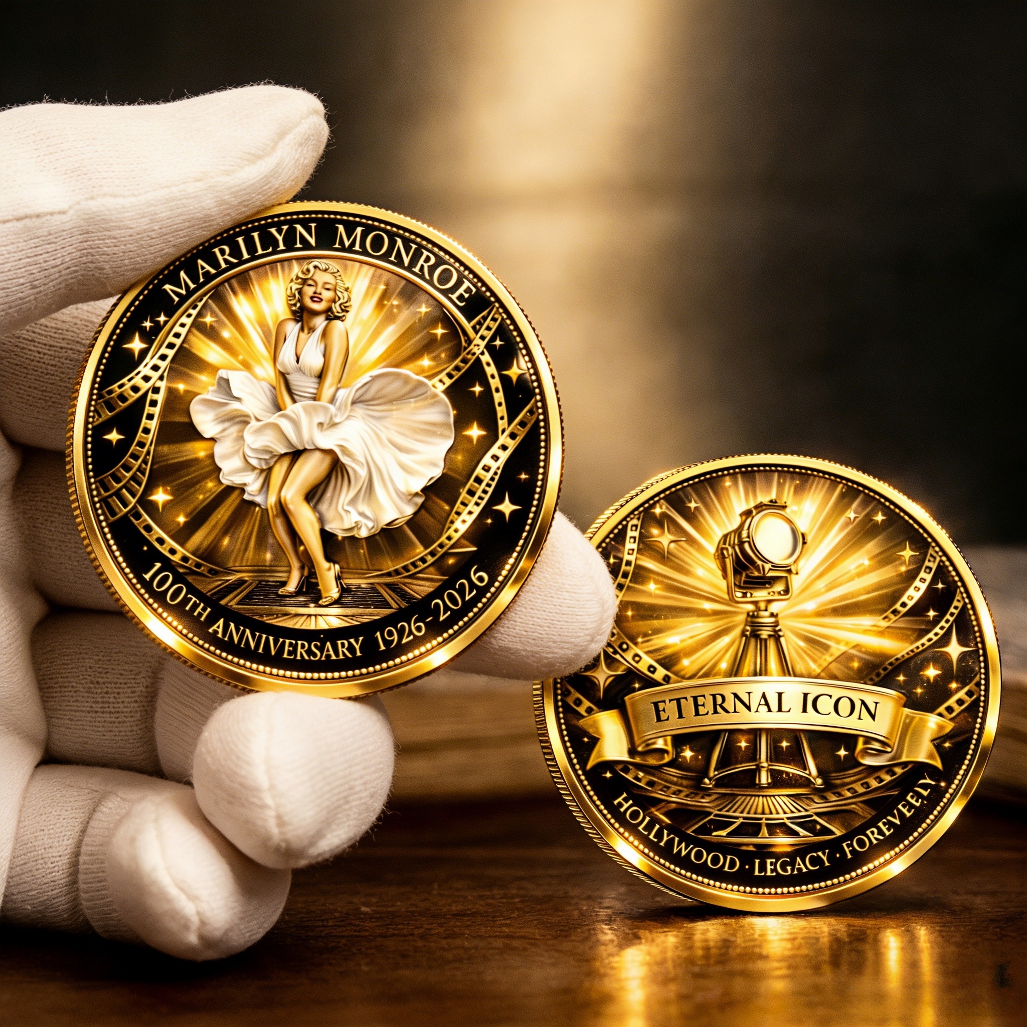 Marilyn Monroe 100th Anniversary Commemorative Coin (1926–2026)