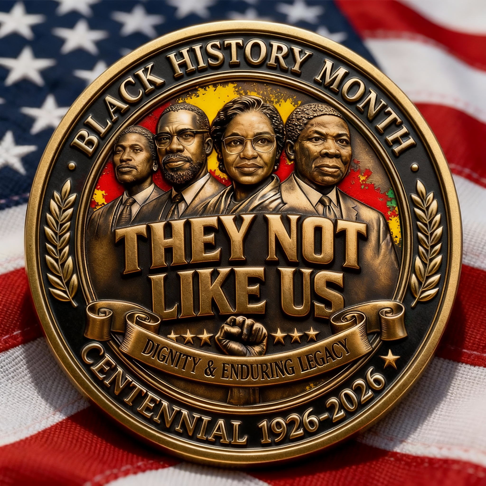 Black History Month Centennial Commemorative Coin Collection (1926–2026)