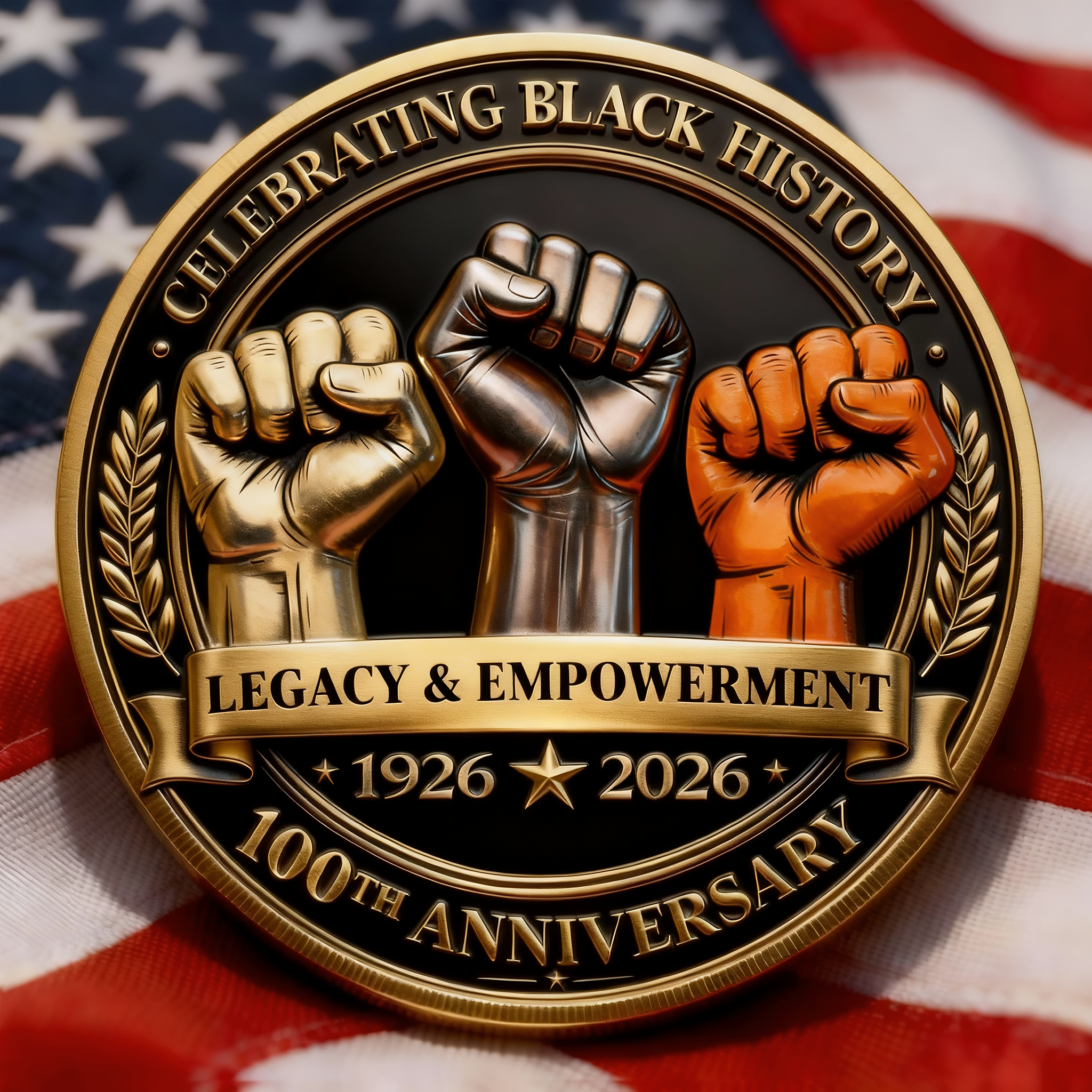Black History Month Centennial Commemorative Coin Collection (1926–2026)