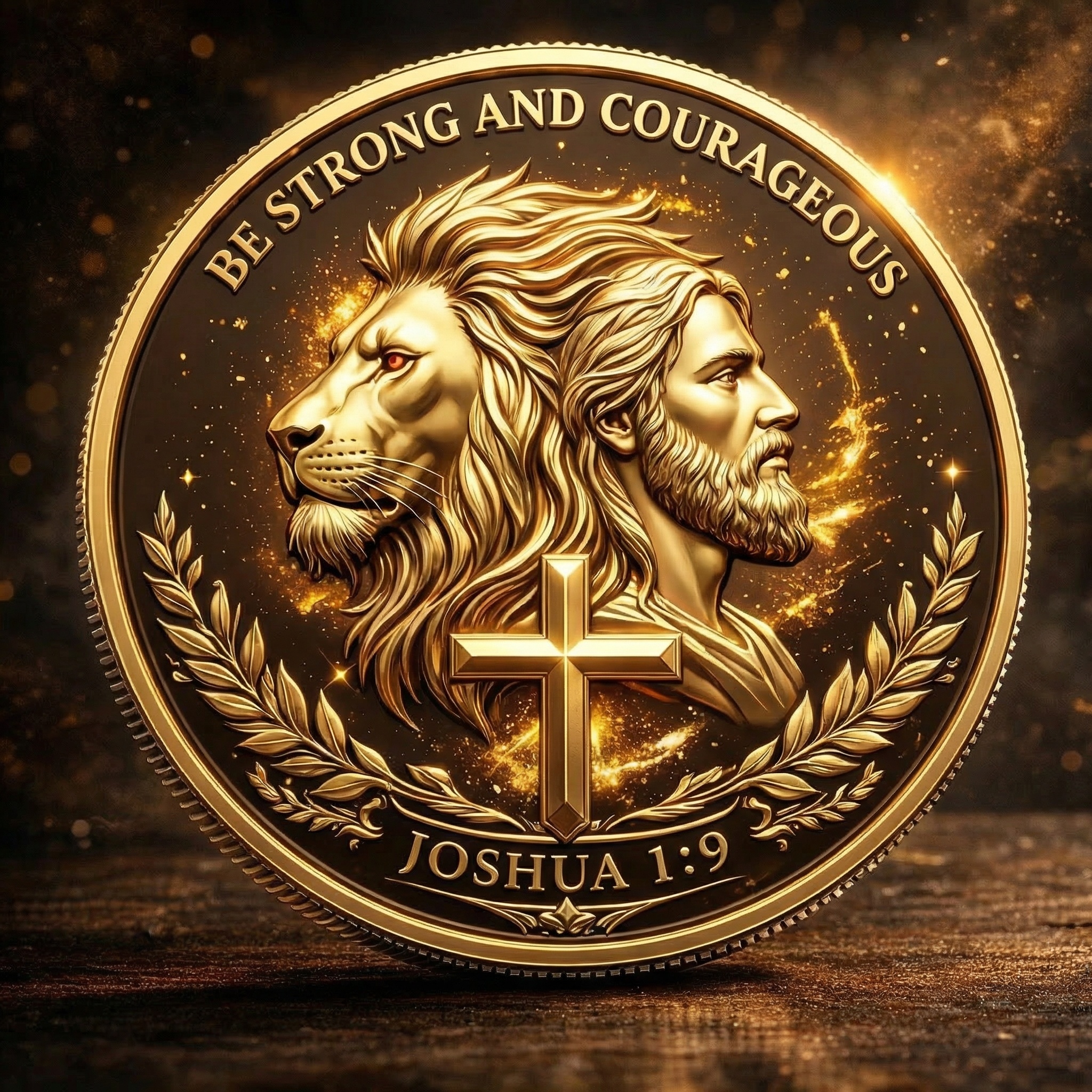 🦁“As Bold As a Lion” Faith & Valor Commemorative Coin