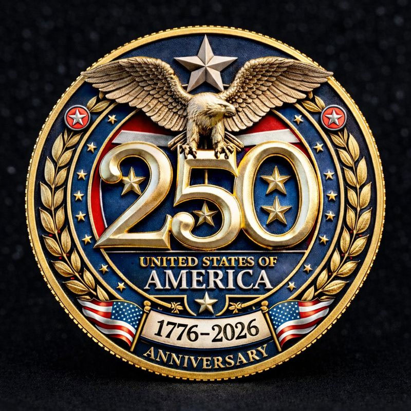 250th Anniversary Commemorative Coin