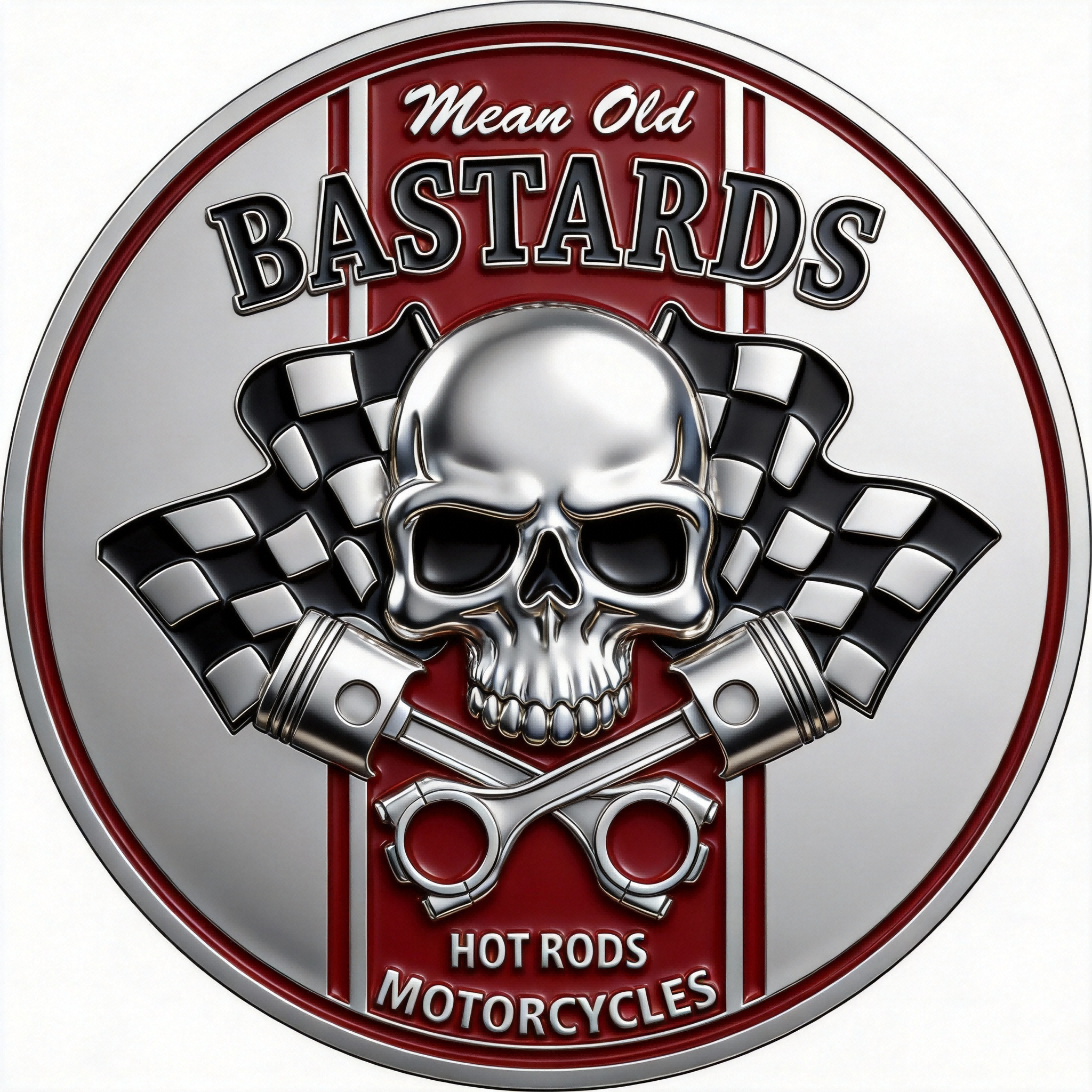 🏁 Vintage Evil Speed Shop Commemorative Coin