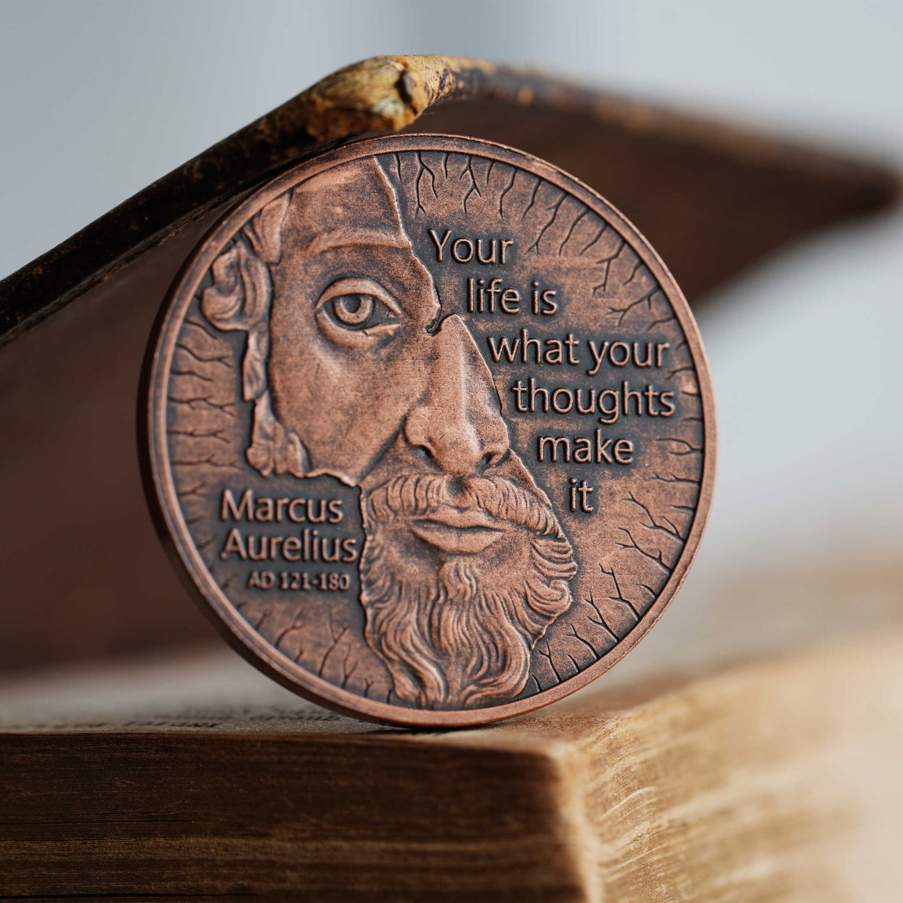 Marcus Aurelius Stoic Wisdom Commemorative Coin