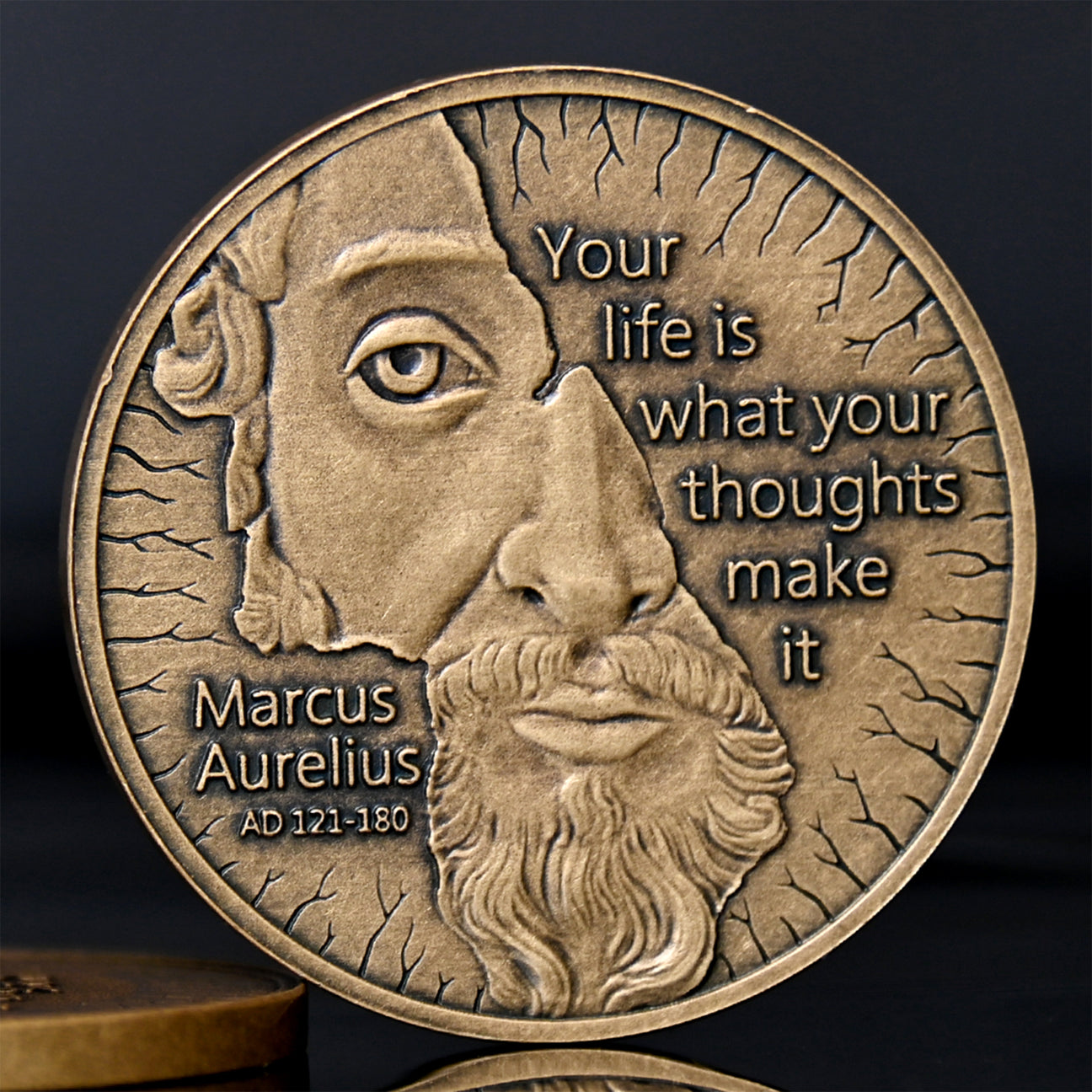 Marcus Aurelius Stoic Wisdom Commemorative Coin