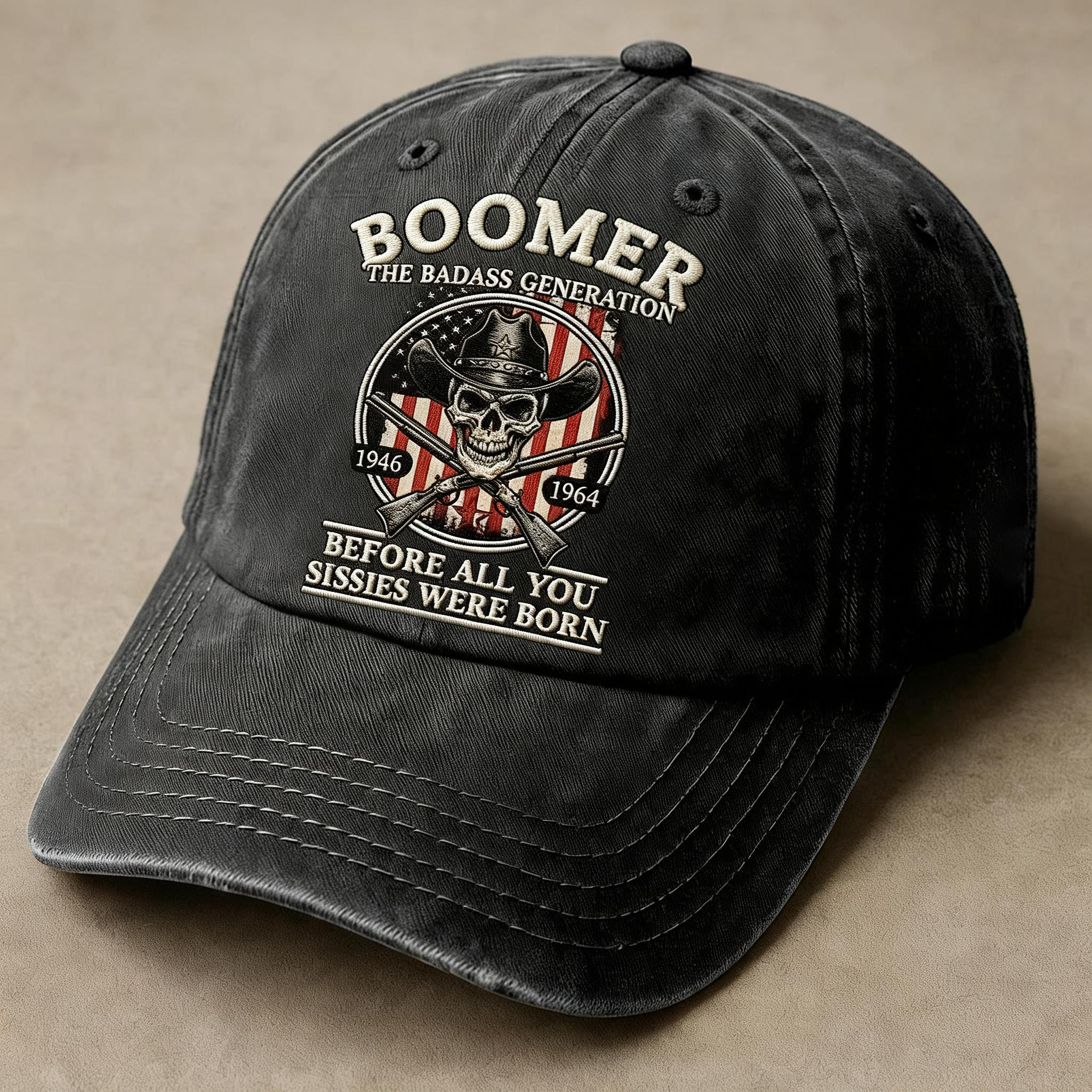 Gen X Cool Baseball Cap: "Before You Sissies Were Born," A Unisex, Comfortable Baseball Cap