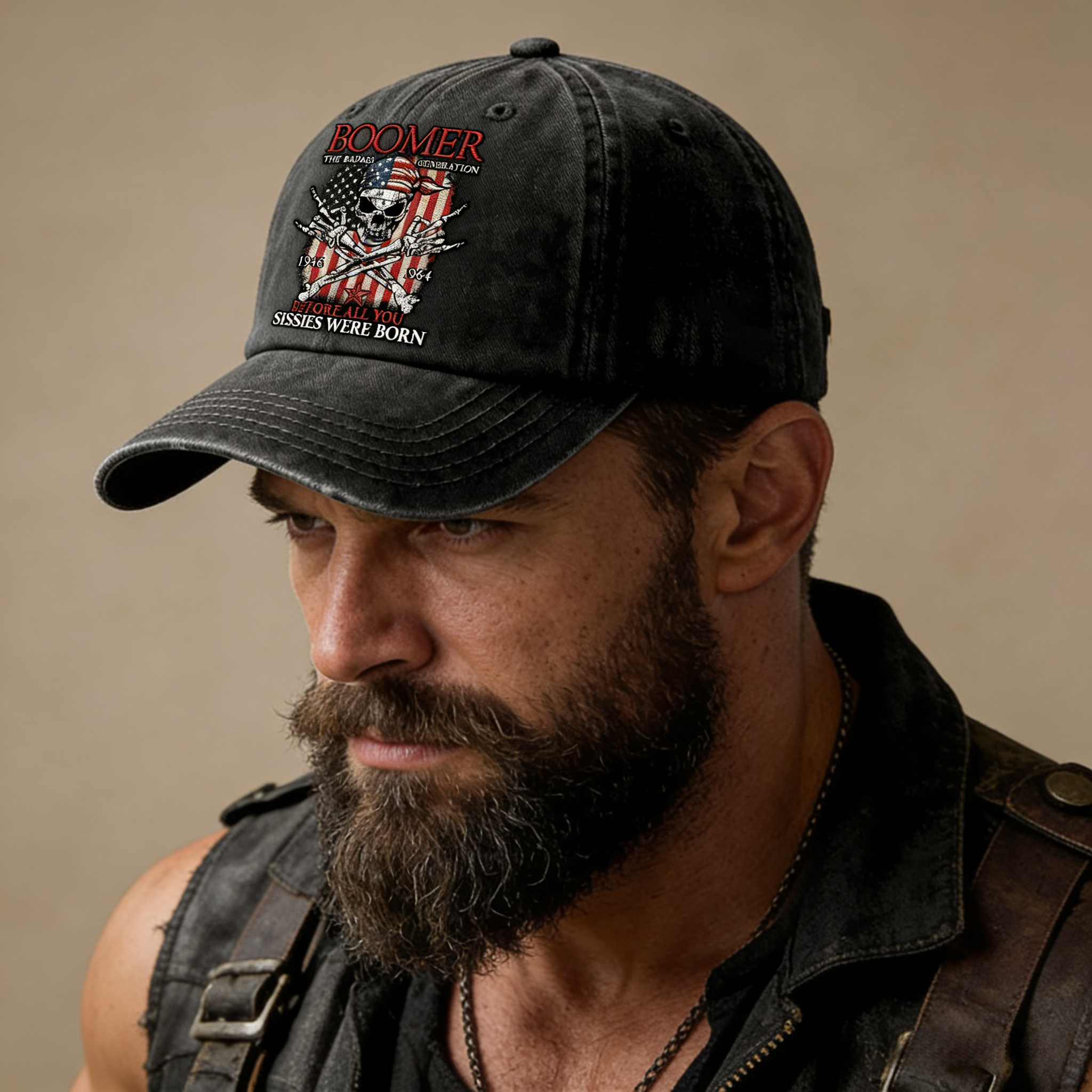 Gen X Cool Baseball Cap: "Before You Sissies Were Born," A Unisex, Comfortable Baseball Cap