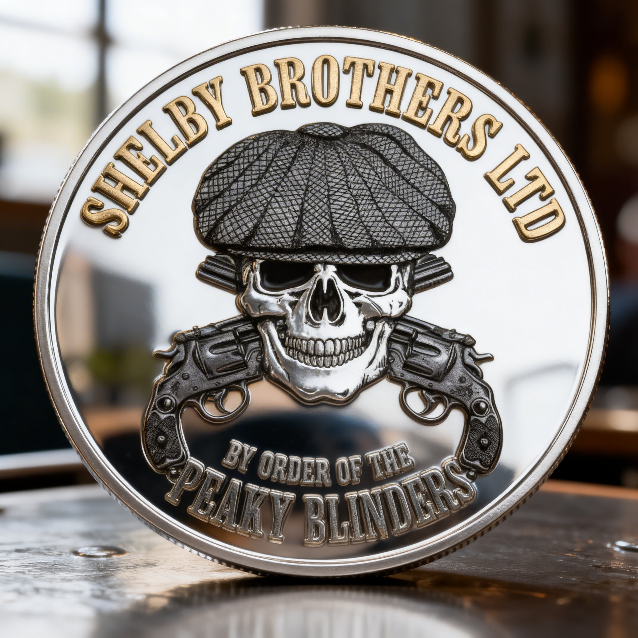 ☠️ Peaky Blinders Shelby Brothers Commemorative Coin