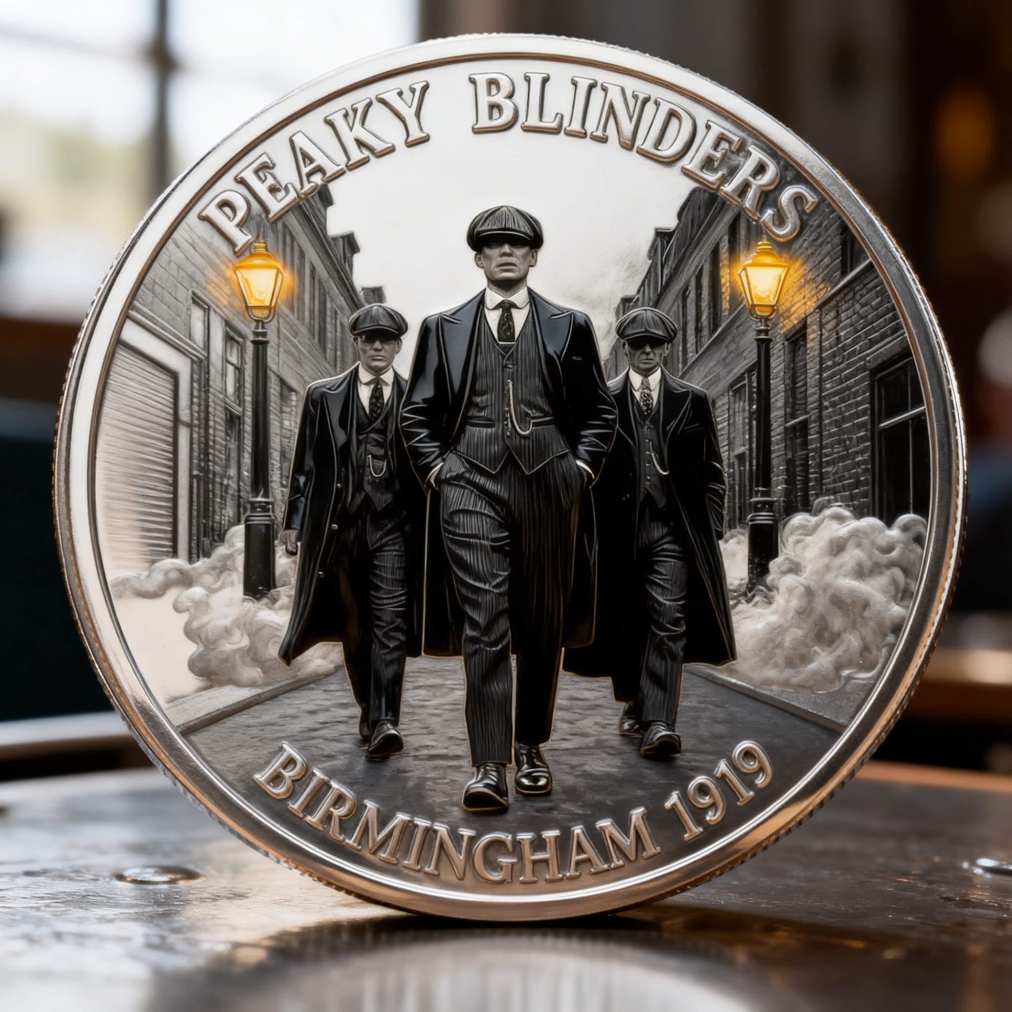 ☠️ Peaky Blinders Shelby Brothers Commemorative Coin