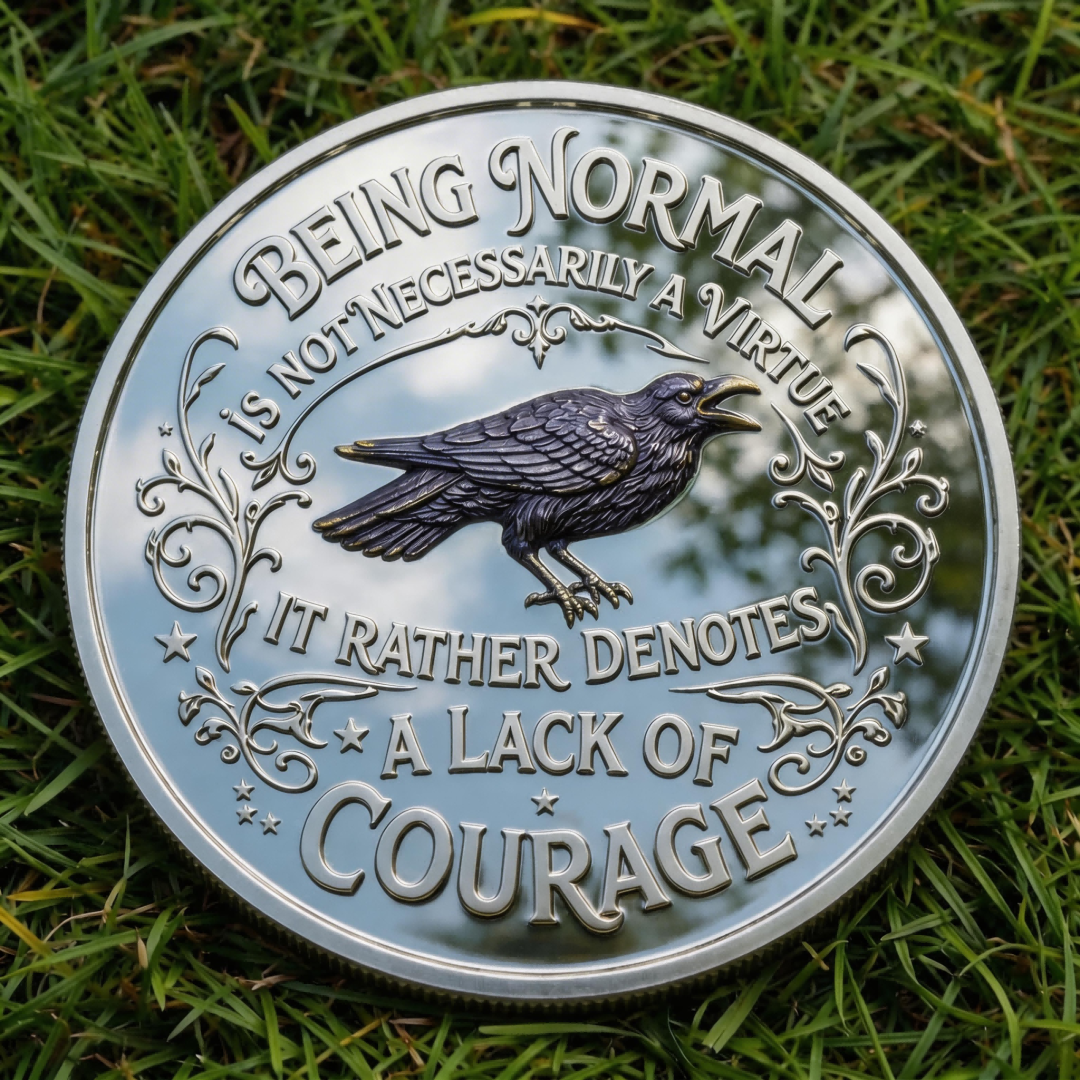 Being Different Courage Challenge Coin