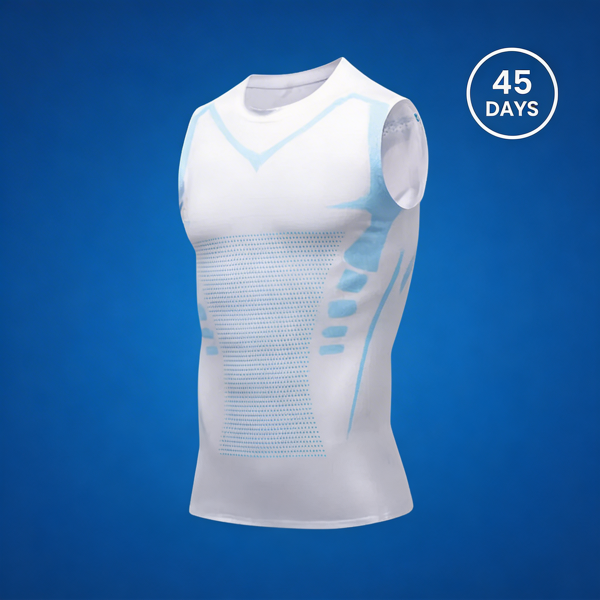The only 3D compression slimming vest — clinically tested to slim your silhouette by 30% and visibly reduce belly fat in just 30 days.