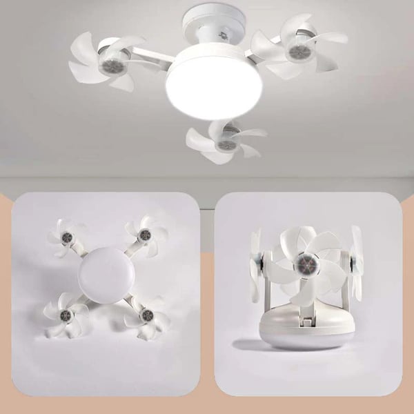 🏆Limited Time Sale 49% OFF!!❄Ceiling Fan Light – 2-in-1 Silent LED with Remote 🌬️💡 Energy-Efficient Airflow & Dimmable Lighting for Bedrooms, Living Rooms & Conservatories 🏡✨