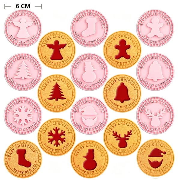 🔥HOT SALE 49% OFF🥧Festive Christmas Cookie Cutter Set🎁 Create Sweet Memories With Every Cookie ✨