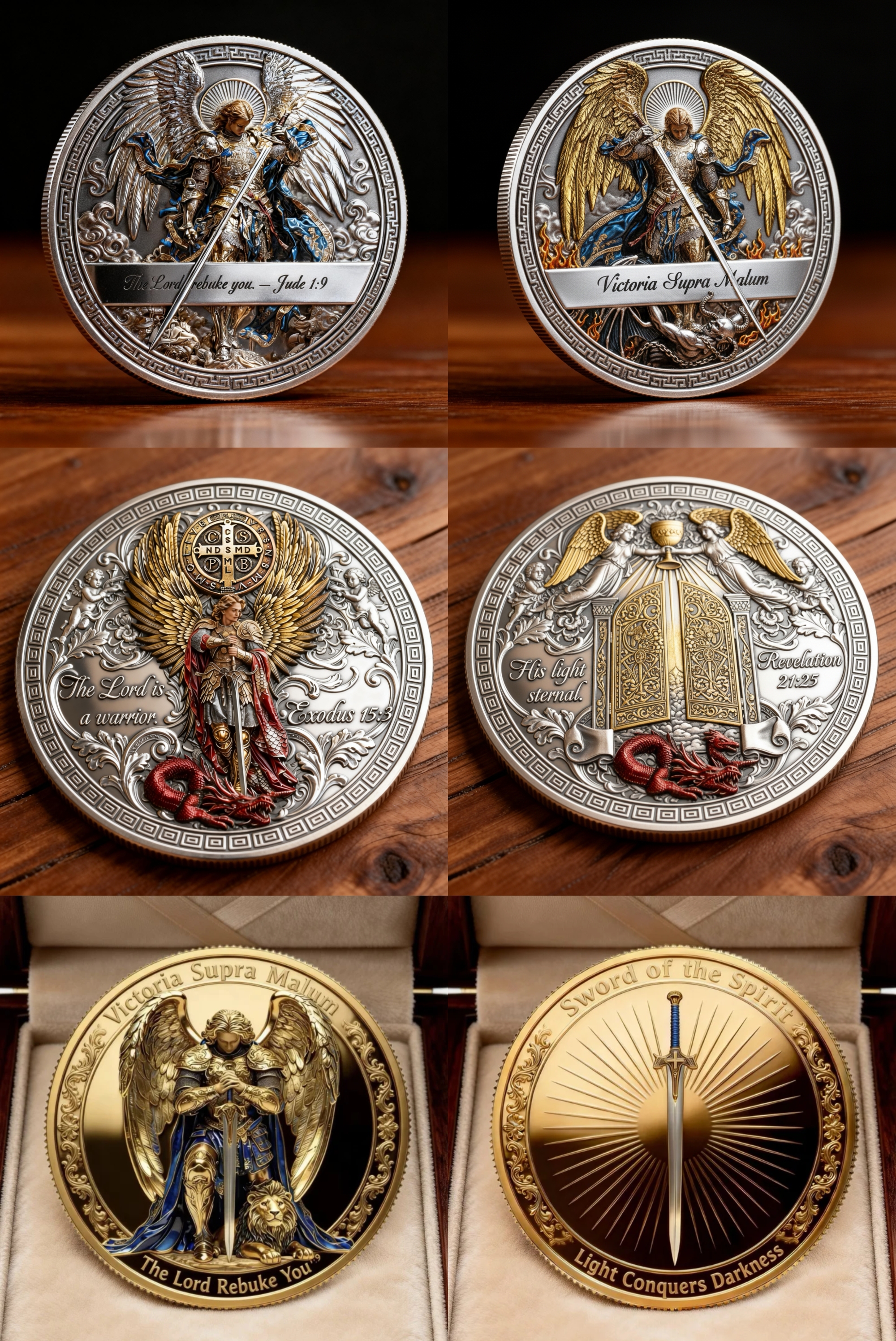 Sword of the Spirit: Archangel Michael Commemorative Coin Collection