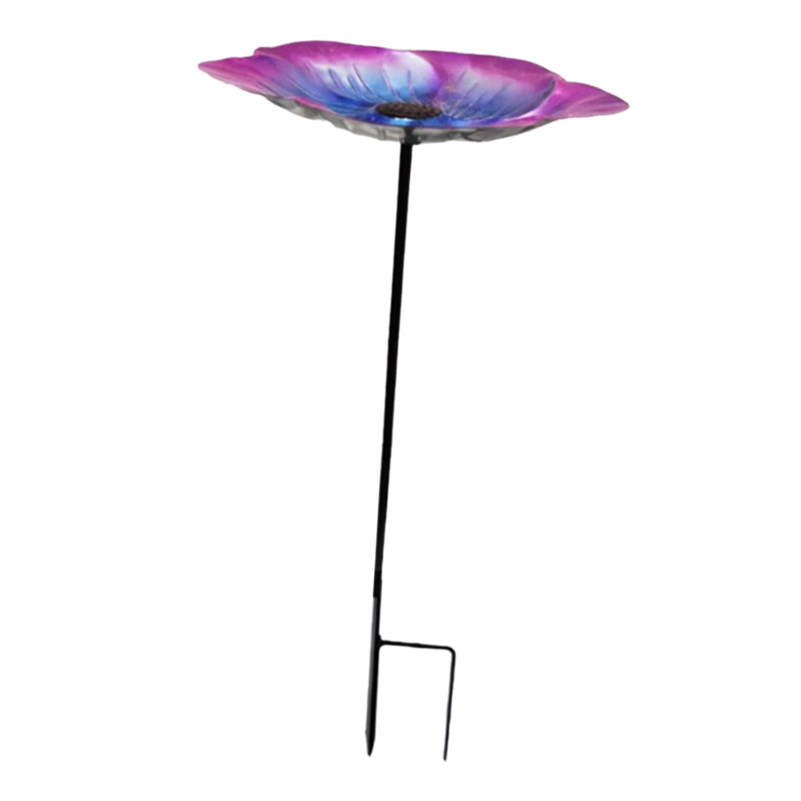 💖🎁2026 Mother's Day Gifts 50% Off--Decorative Bird Bath Detachable Pole Ornament Bird Watcher Gift Multipurpose