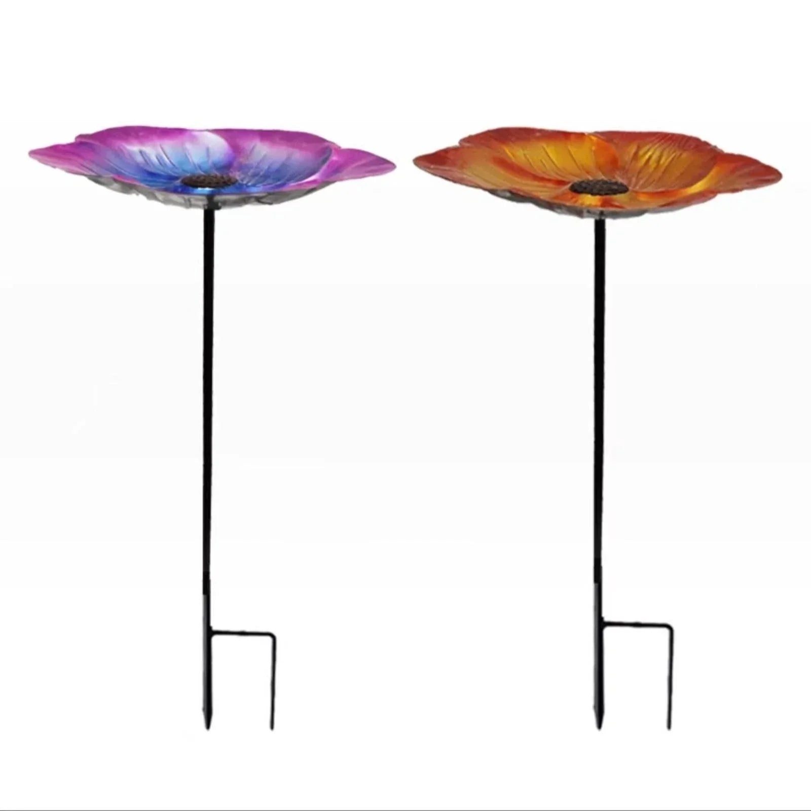 💖🎁2026 Mother's Day Gifts 50% Off--Decorative Bird Bath Detachable Pole Ornament Bird Watcher Gift Multipurpose