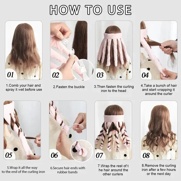 ✨HEATLESS OCTO CURLS