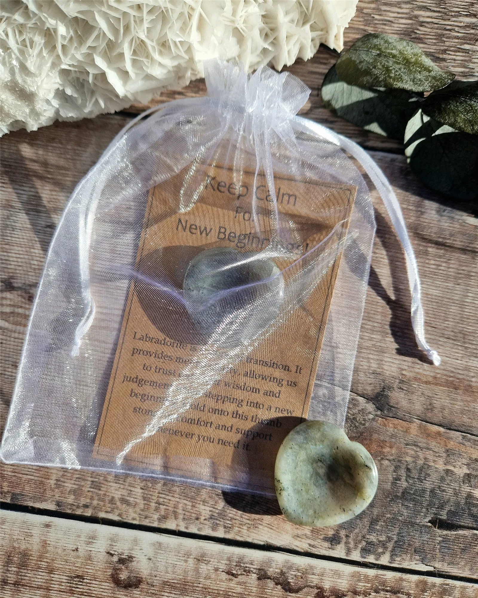 💖Good Luck Support Crystal Gift