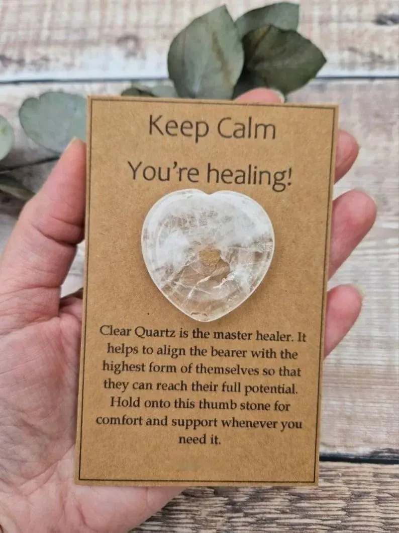 💖Good Luck Support Crystal Gift