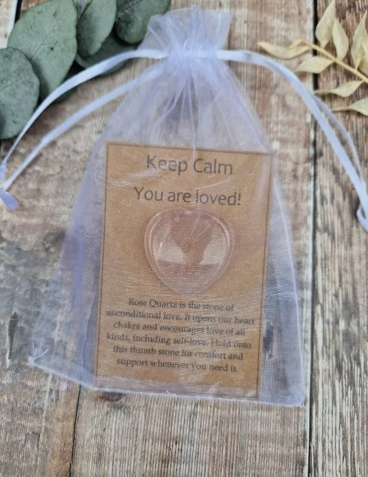 💖Good Luck Support Crystal Gift