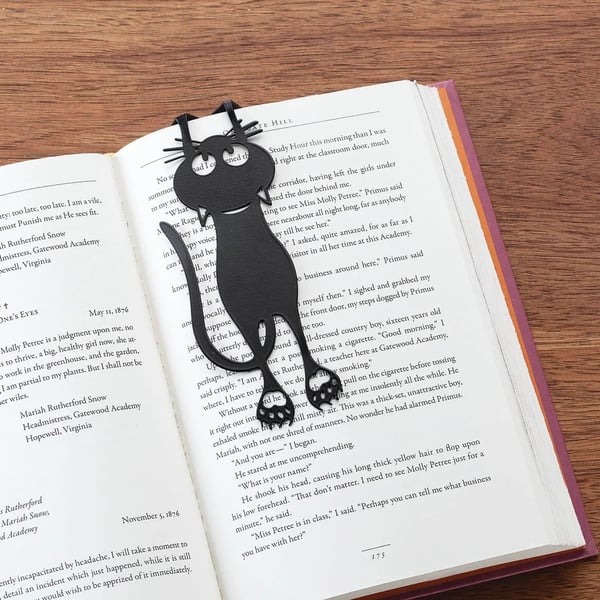 😹Curious Cat Bookmark- Locate Reading Progress With Cute Cat Paws🐾🎁