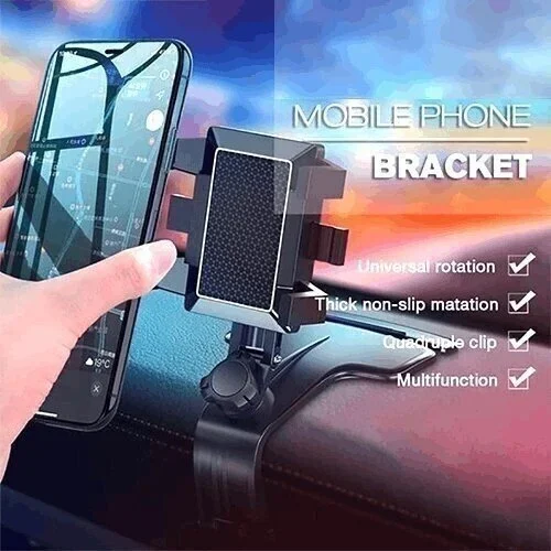 Multifunctional Car Dashboard Mobile Phone Holder
