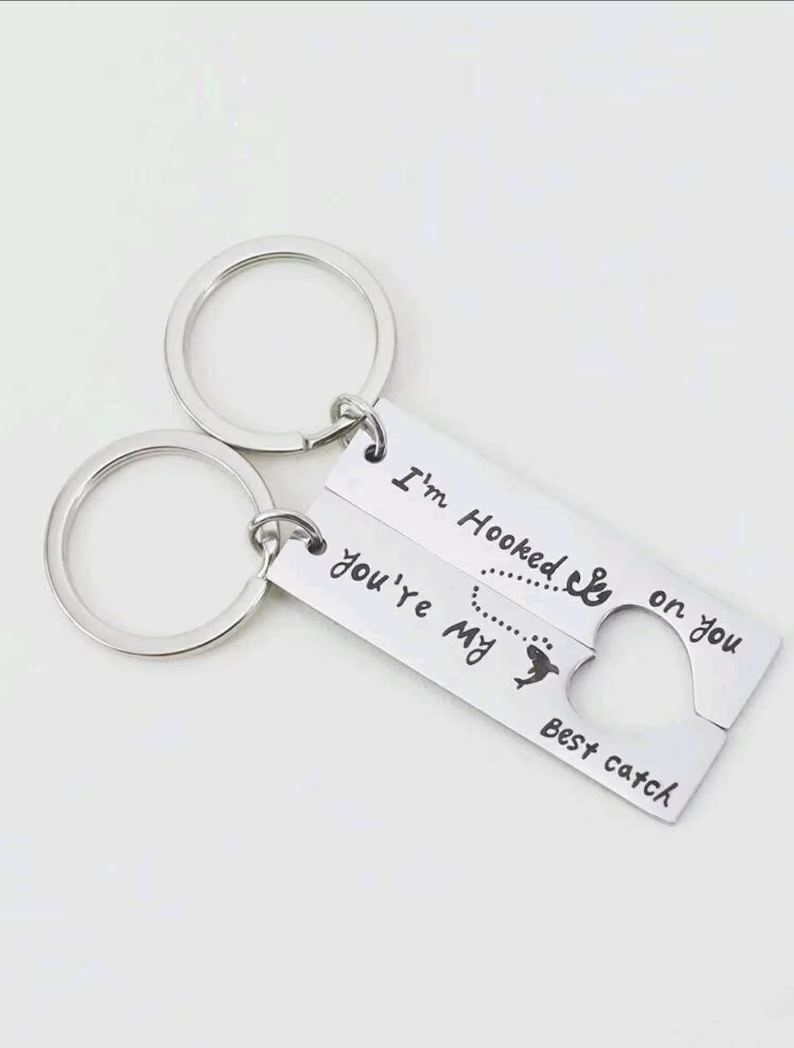 💕Stainless Steel Engraved Keychain🔑