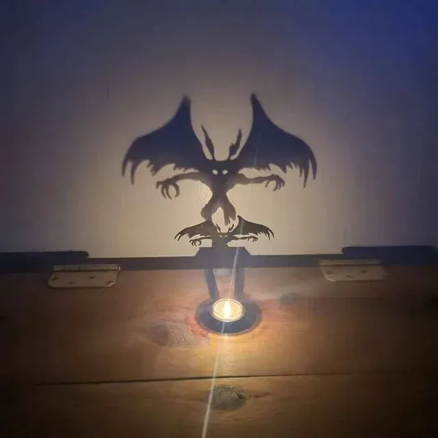 👻Ghostly Candlestick Shadow Decorations