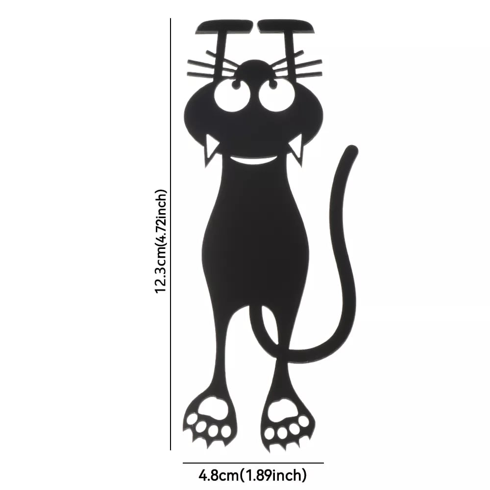 😹Curious Cat Bookmark- Locate Reading Progress With Cute Cat Paws🐾🎁