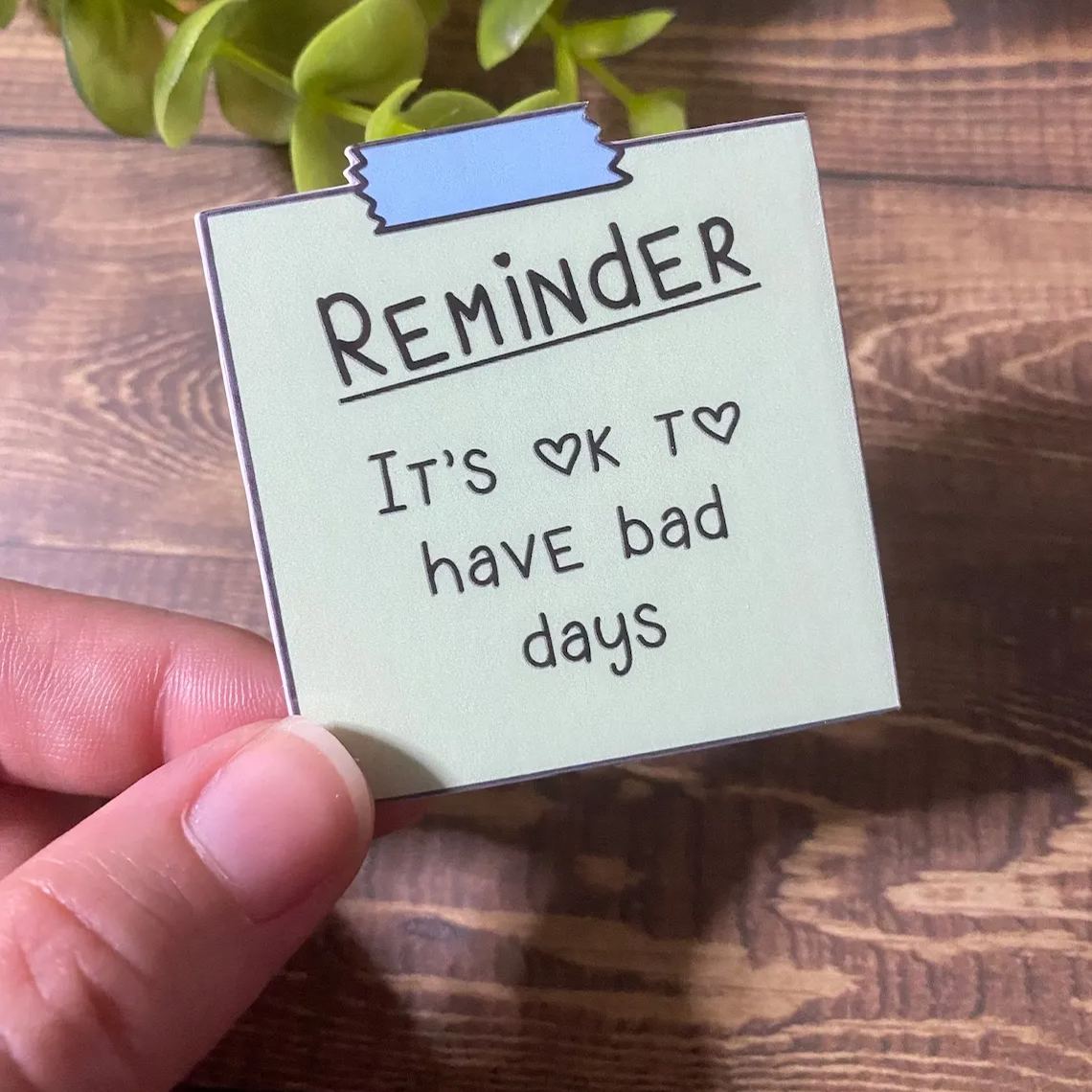 💖🎁Mental Health Sticky Note Stickers