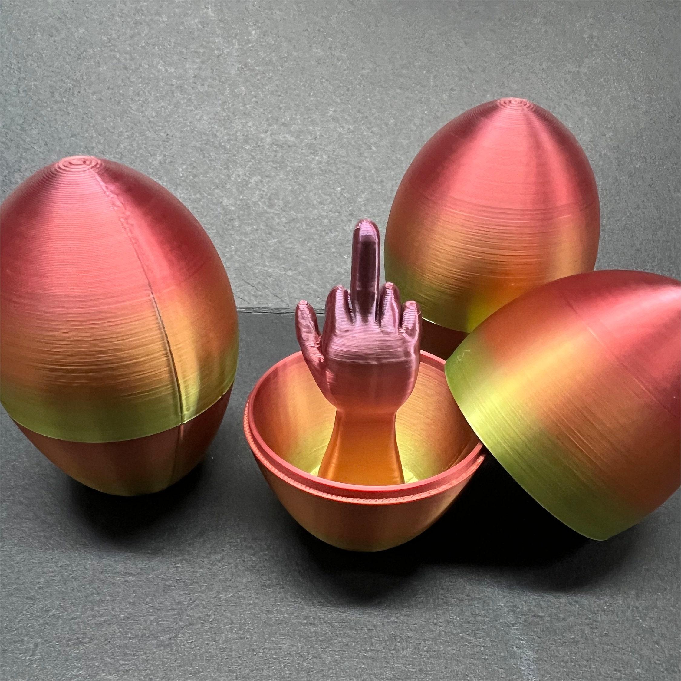 Surprise Middle Finger Easter Egg Ornaments
