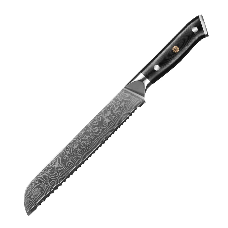 Elite 8" Damascus Chef Knife Black