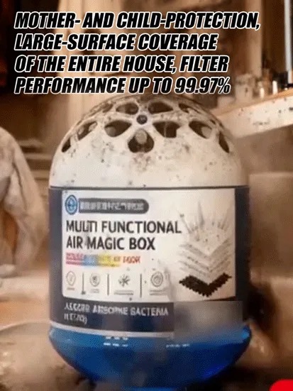 Compact air cleaner