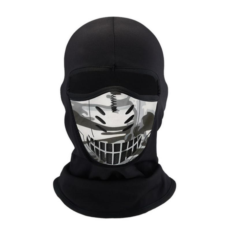 Unisex Fleece Full Face Balaclava Ski Mask - Windproof, Anti-Haze, Soft Sports & Outdoor Hat, Motorcycle Accessories for Skiing - Camouflage - image 11