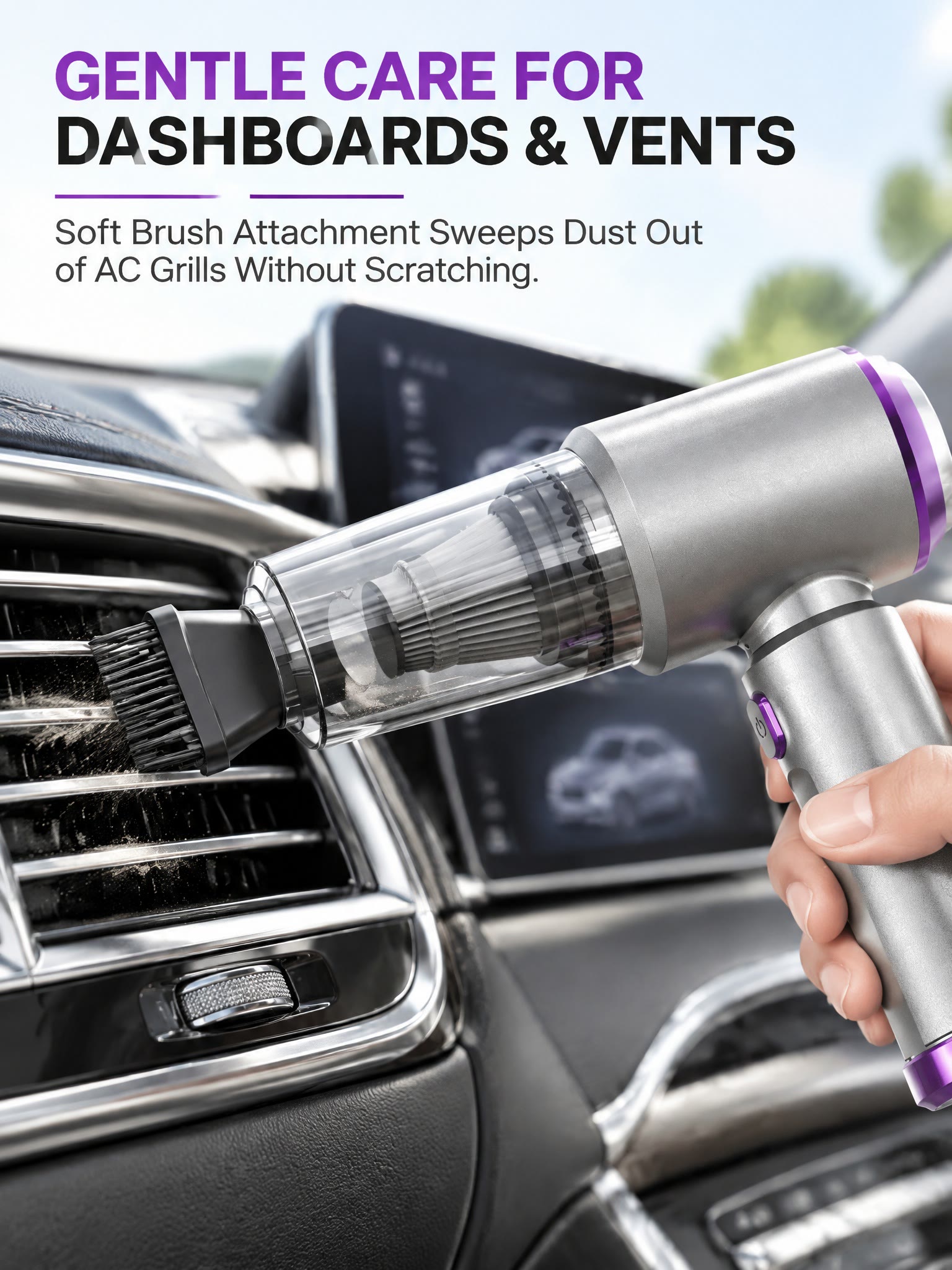 32,000Pa Powerful Cordless Car Vacuum Cleaner - image 18