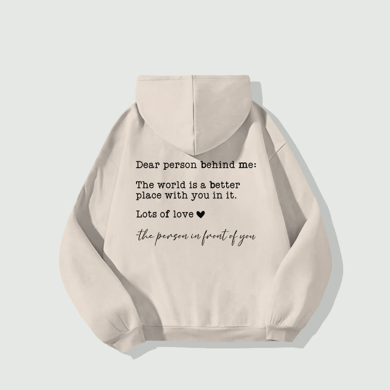 Unisex You Are Enough Long Sleeve Hoodie - image 2