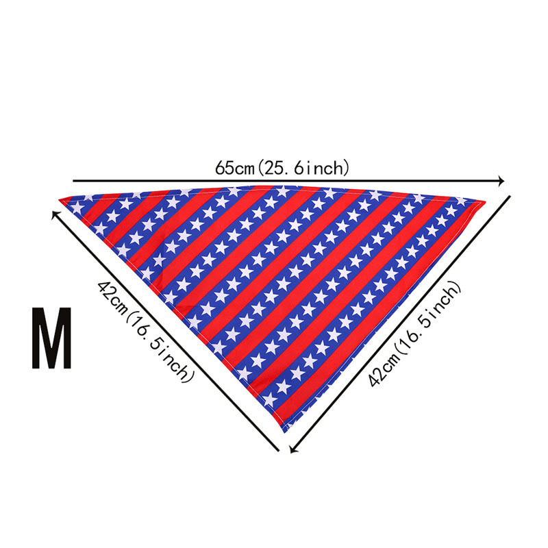 American Independence Day Pattern Print Cat And Dog Bandana - image 11