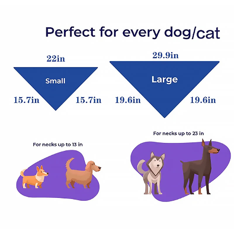 American Independence Day  1776 Pattern Print Cat And Dog Bandana - image 2