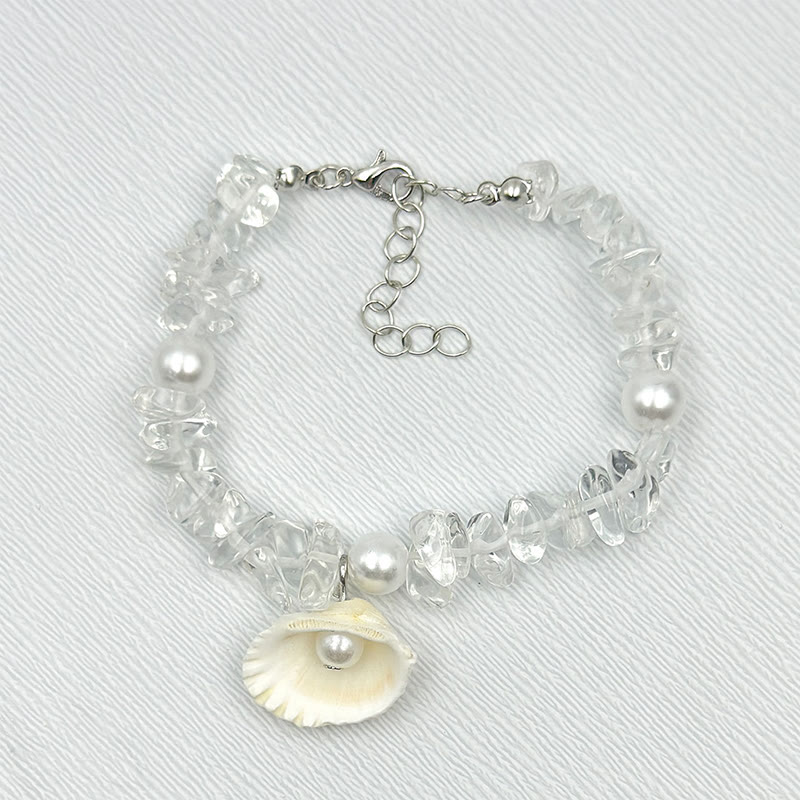 Beach Shell And Starfish Handmade Bracelet - 22 - 15-20cm - image 29