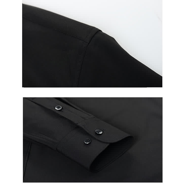 Gentle Office Man High Elasticity Non-iron Thin Shirt - image 17
