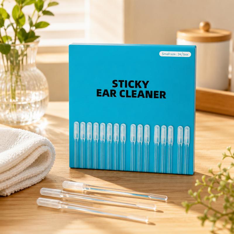 Reusable Natural Resin-Tip Ear Cleaner Earwax Removal Tools for Dry Earwax & Outer Ears - Ear Cleaner - 1pc - image 1