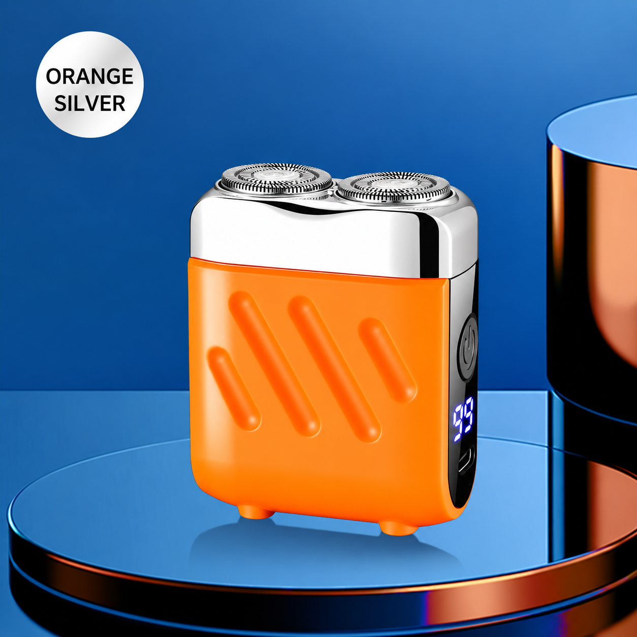  The new generation dual-head pocket shaver - Orange - image 10