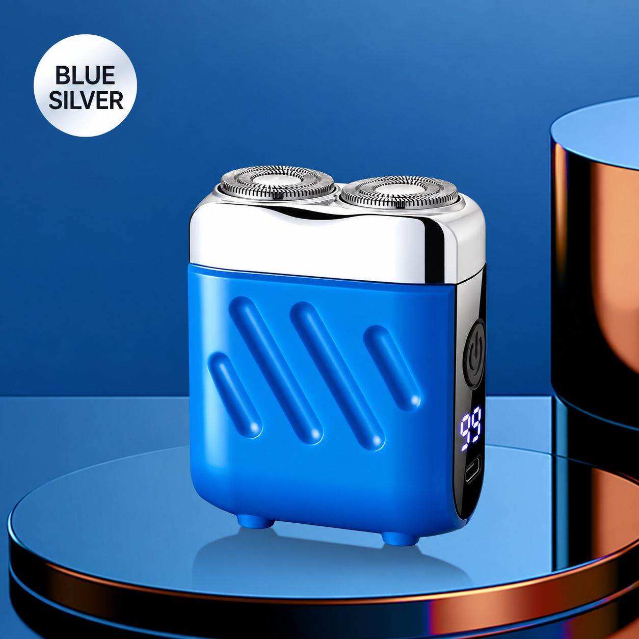  The new generation dual-head pocket shaver - Blue - image 11