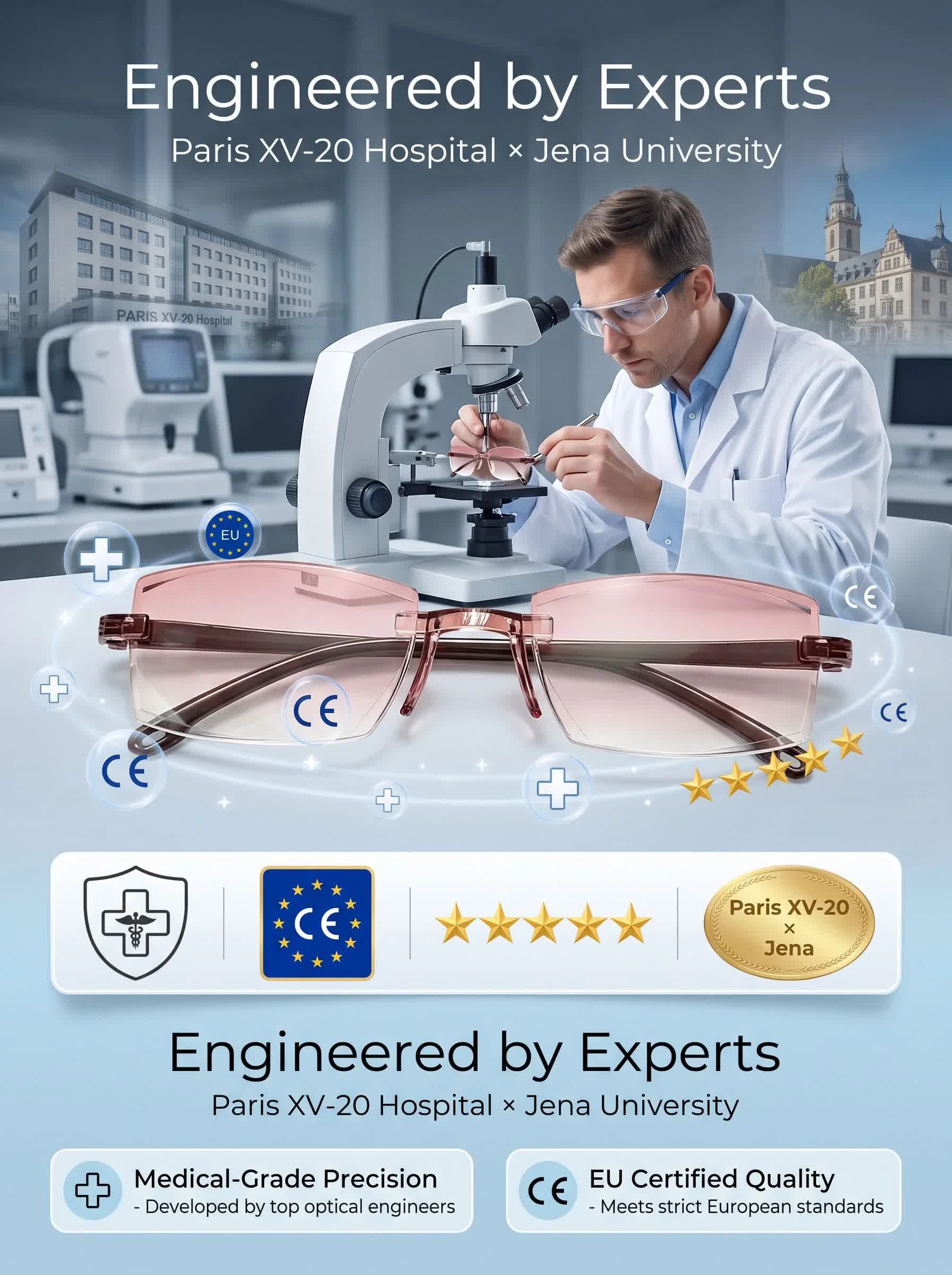 [Regain Your Youthful Vision] Smart Zoom Diamond-Cut Reading Glasses - image 1