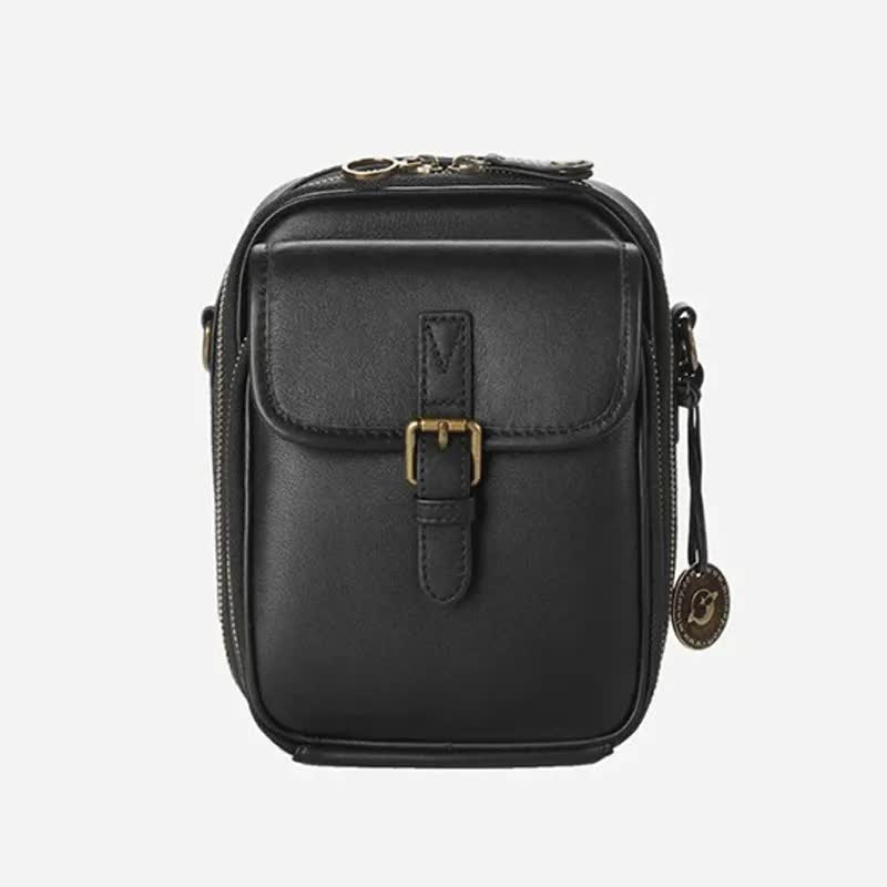✨ Paris Fashion Week Bag | French Designer + Italian Full-Grain Leather | Burger Price! - Black - image 9