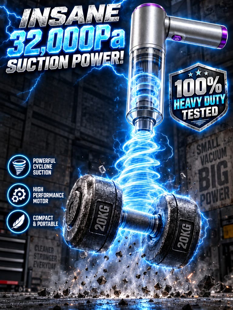32,000Pa Powerful Cordless Car Vacuum Cleaner - image 4