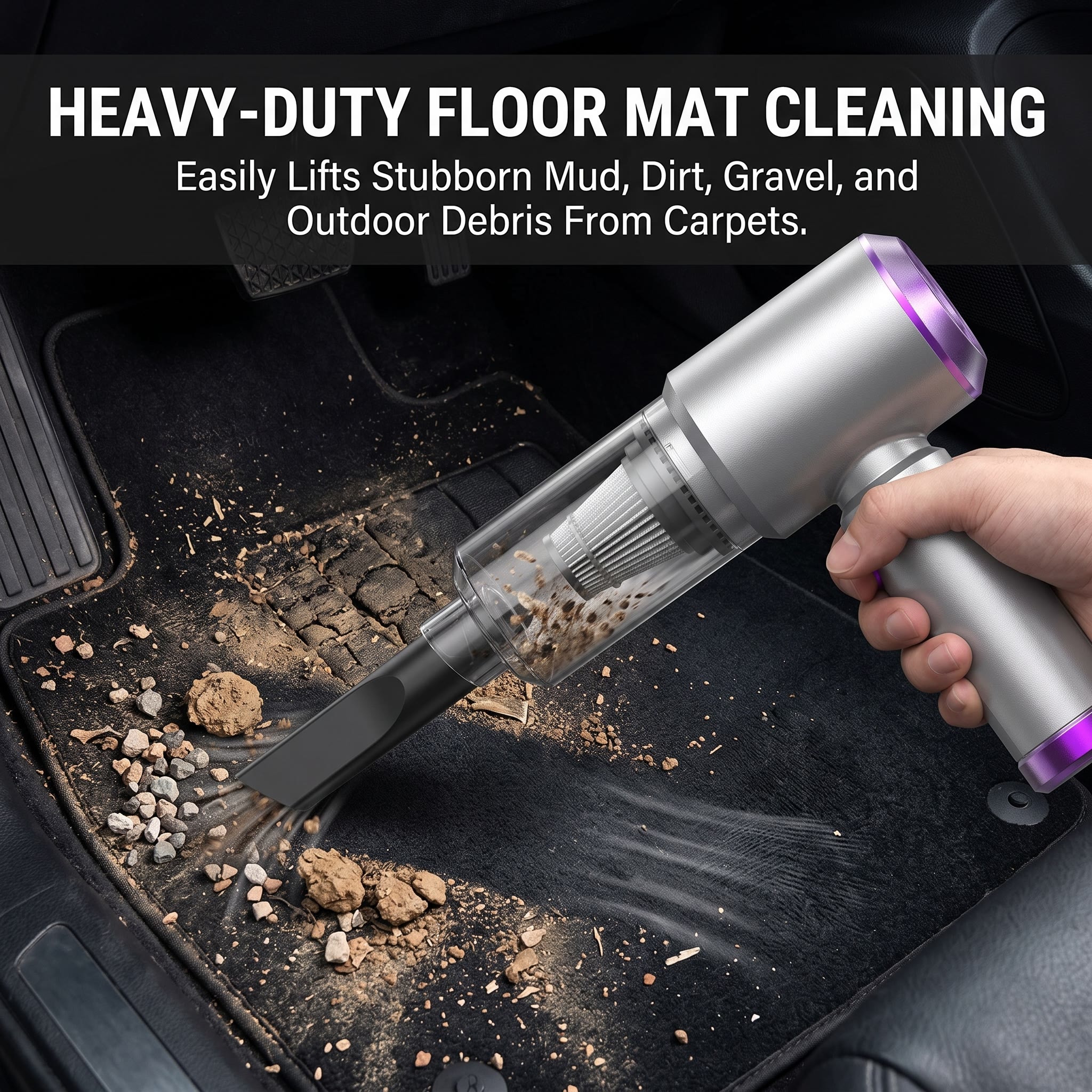 32,000Pa Powerful Cordless Car Vacuum Cleaner - image 46
