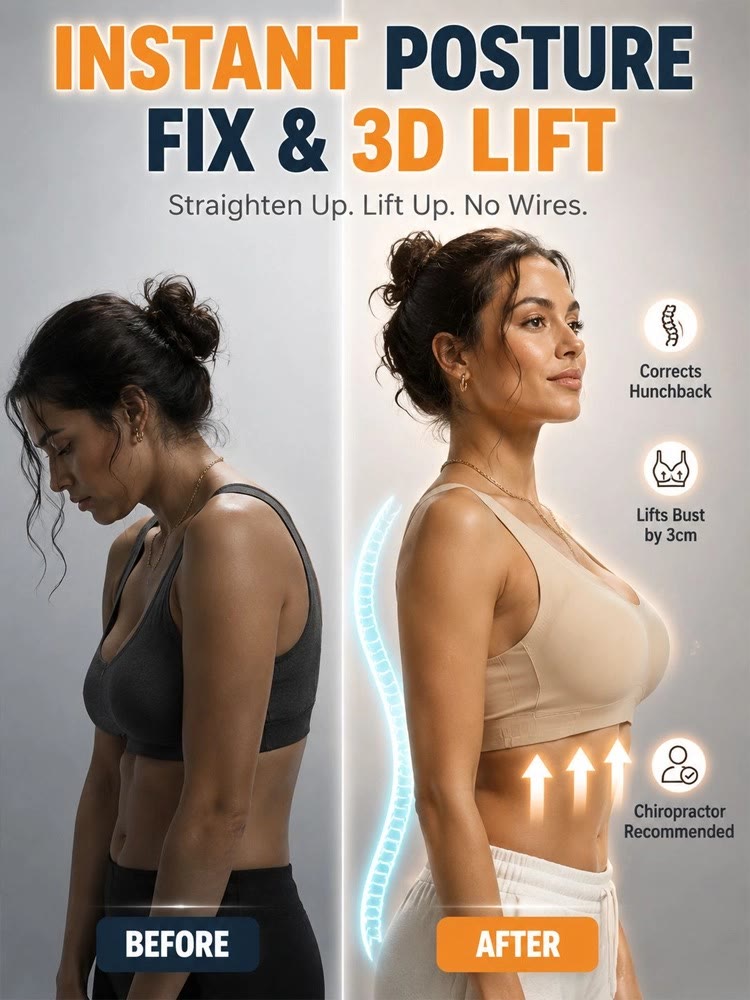 PostureLift Posture Correcting Seamless Bra | Lifts in 3s & Instantly Smooths Back Fat - image 3
