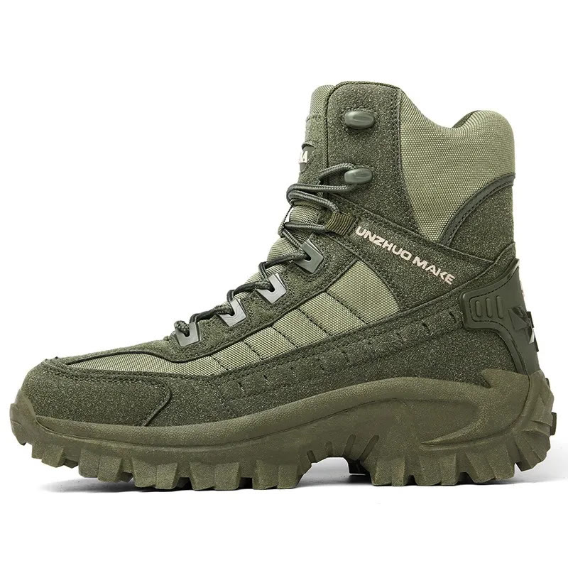 Mens Orthopedic Support Anti-Puncture Work Boots Waterproof Anti-Sprain Hiking Boots - image 7