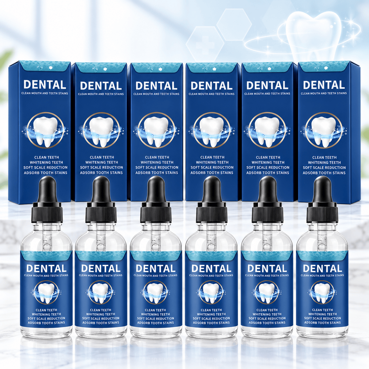 TheNano-HAp Enamel Repair Serum Supports Tooth Regrowth, Whitens Teeth & Freshens Breath - 6pcs - image 13